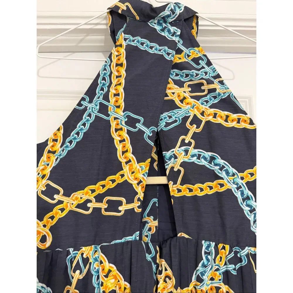 Maeve /Anthropologie Pleated Hanky Hem Dress - Picture 7 of 9